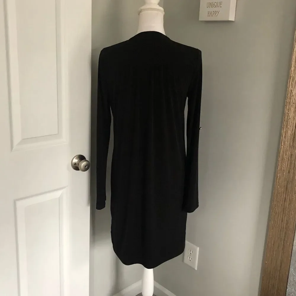 Michael Kors Black Long Sleeve Dress